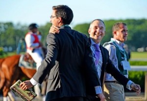 Miguel Clement and Christophe Lorieul (Photo by Nancy Rokos/Equine Photo-Art)